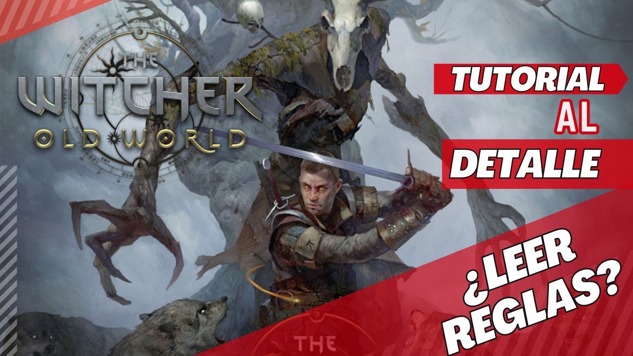 The Witcher - El Viejo Mundo  👉 Cómo jugar a este Juego de Mesa
