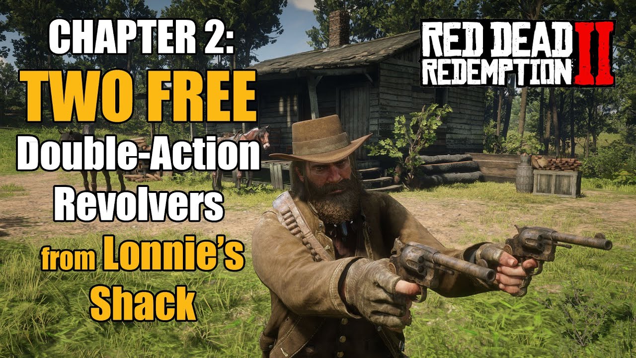 RDR2 – TWO FREE Double Action Revolvers from Lonnie’s Shack in Chapter 2 2025