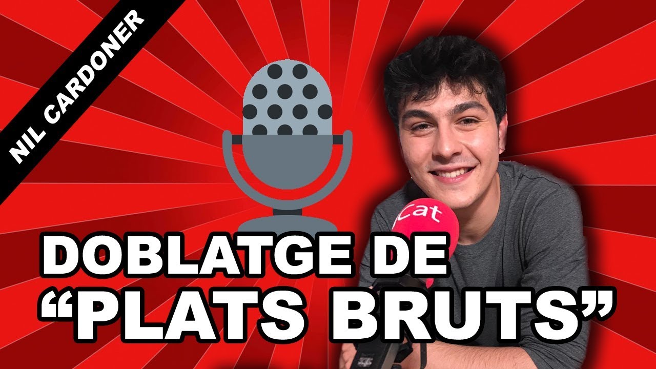 Nil Cardoner dobla una escena de Plats Bruts | 10.03.2019