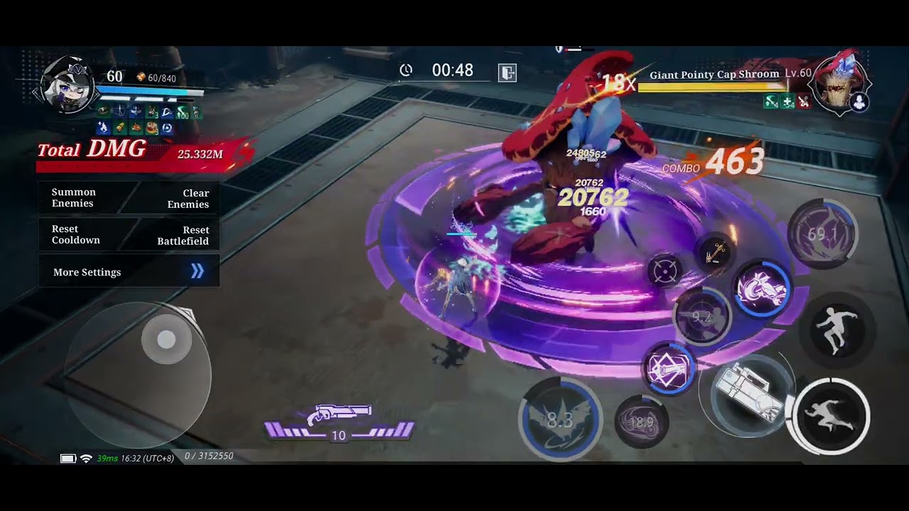 Crystal of Atlan - Mystrix Lv60 Skill Rotation in 1 minutes 30 second (without Mysticat)