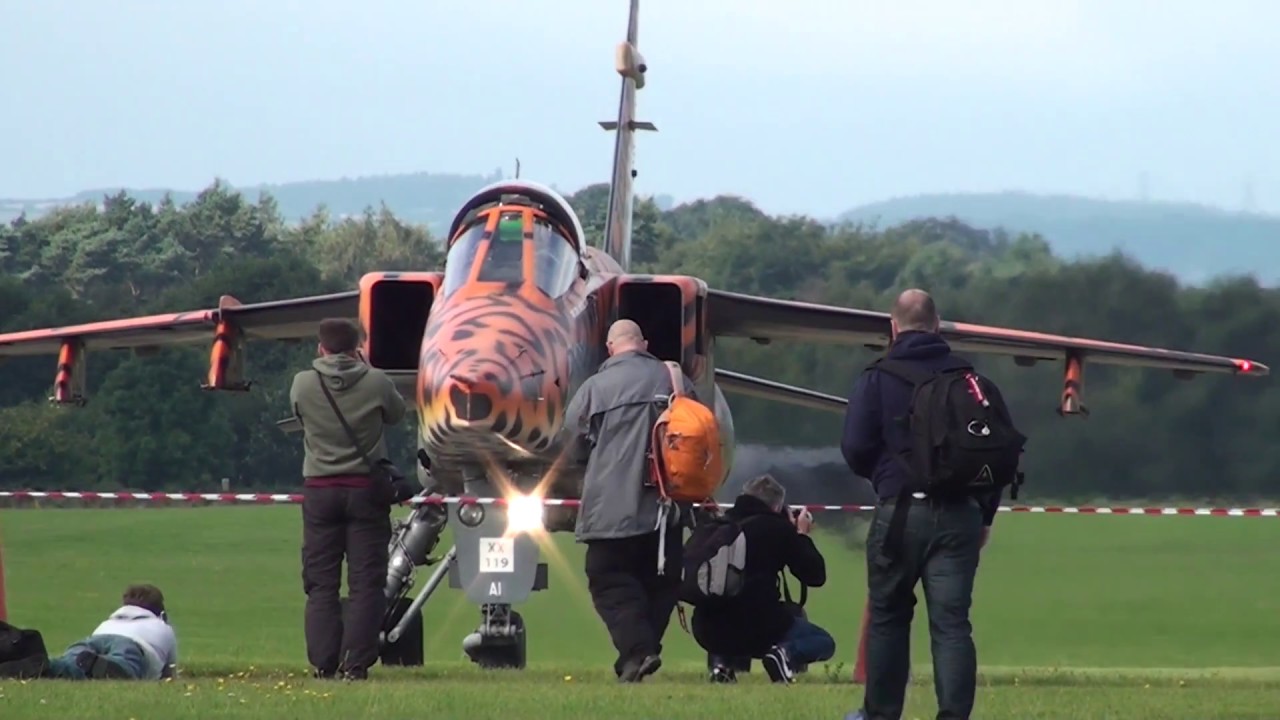 RAF Jaguar Roars Into Retirement