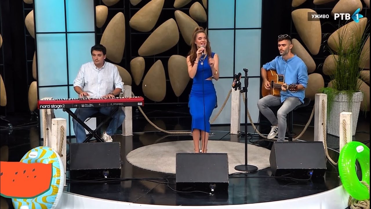 Jadranka Gojić trio - S Druge Strane Mjeseca (uživo RTV) - emisija “Letnje Šeme” (Magazin obrada)