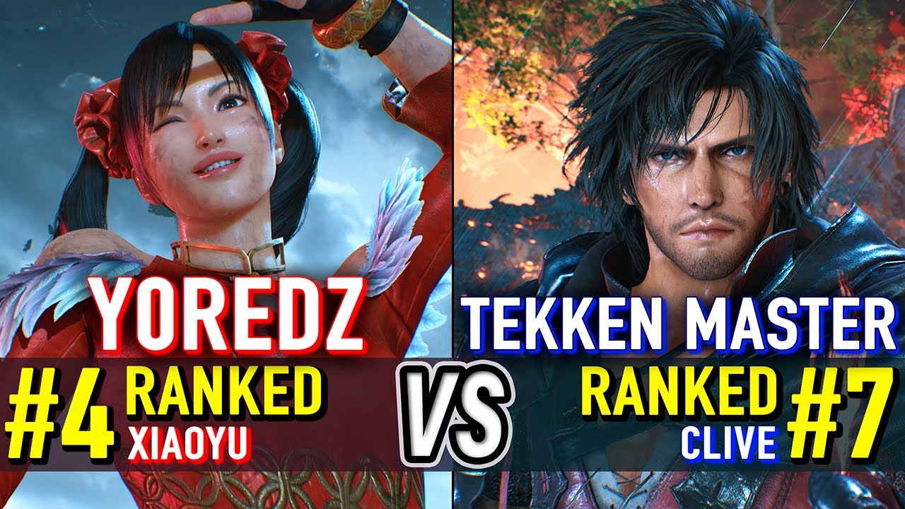 T8 🔥 Y0REDZ (#4 Ranked Xiaoyu) vs TEKKEN MASTER (#7 Ranked Clive) 🔥 Tekken 8 High Level Gameplay