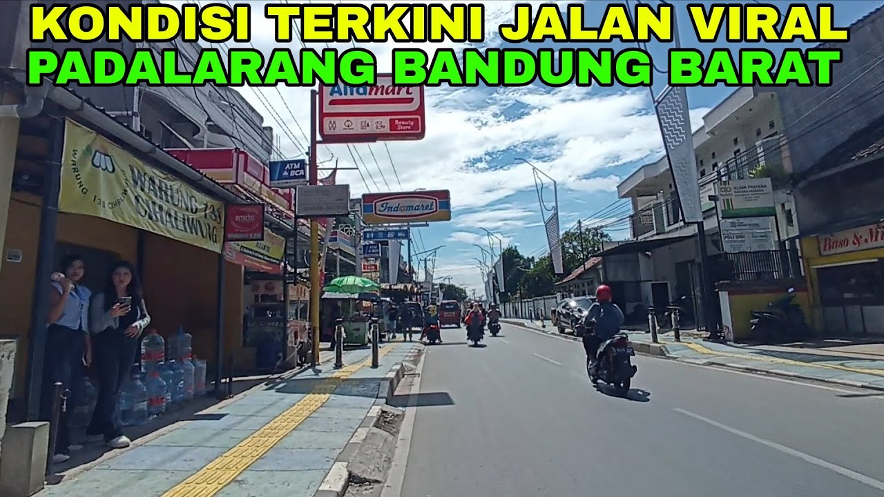 MANTAAP Kondisi terkini jalan viral padalarang cihaliwung bikin kage...