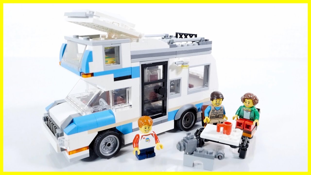 LEGO CREATOR 31108 Holiday Camp Wagon TypeB Speed Build