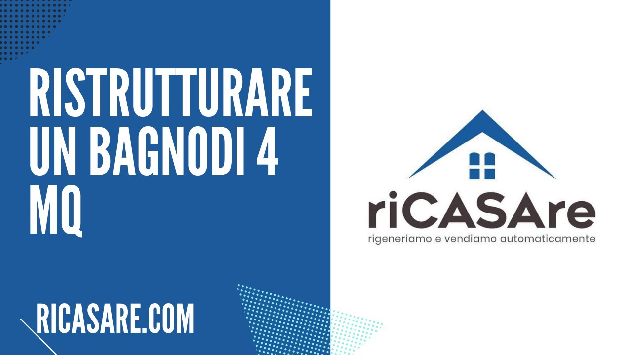 RISTRUTTURARE E RENDERE FUNZIONALE UN BAGNO DI 4 MQ