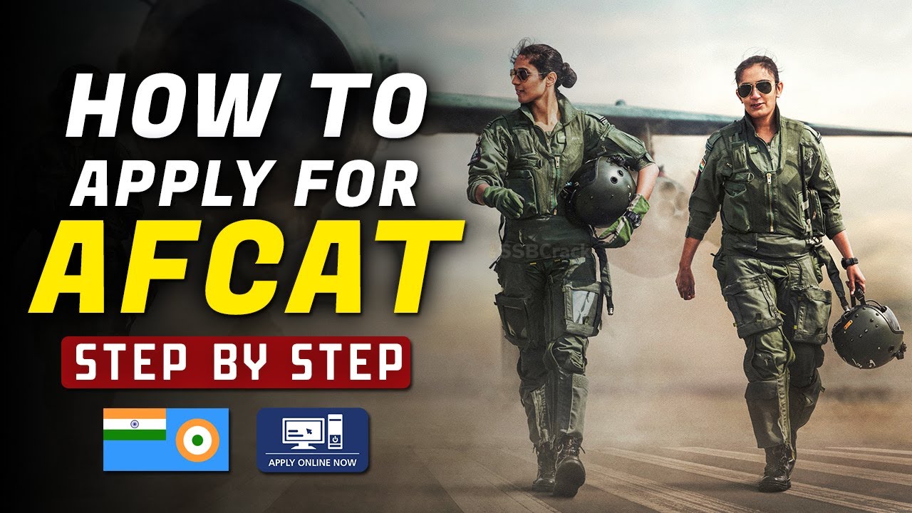 How to apply for AFCAT Exam Online | Step By Step | AFCAT Online Application