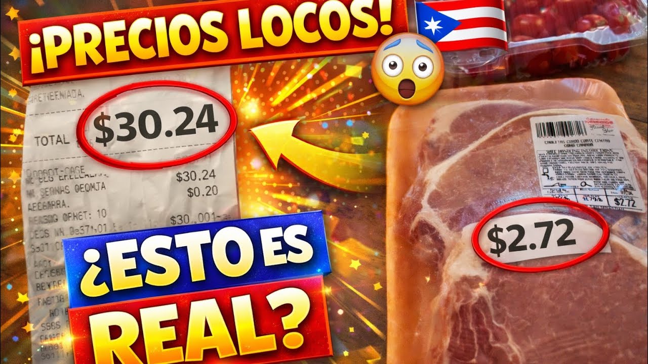 Cubana de compra en un mercado en puerto Rico!!!