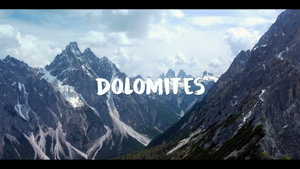 Dolomites DJI Mini 2 4K Drone Footage