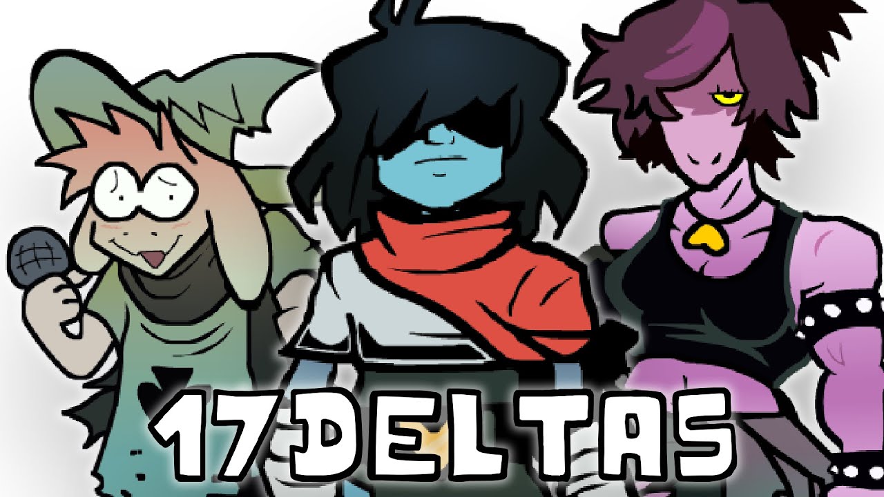 Friday Night Funkin' 17DELTAS - 17KROMER [17Bucks x Deltarune Fan Mod]