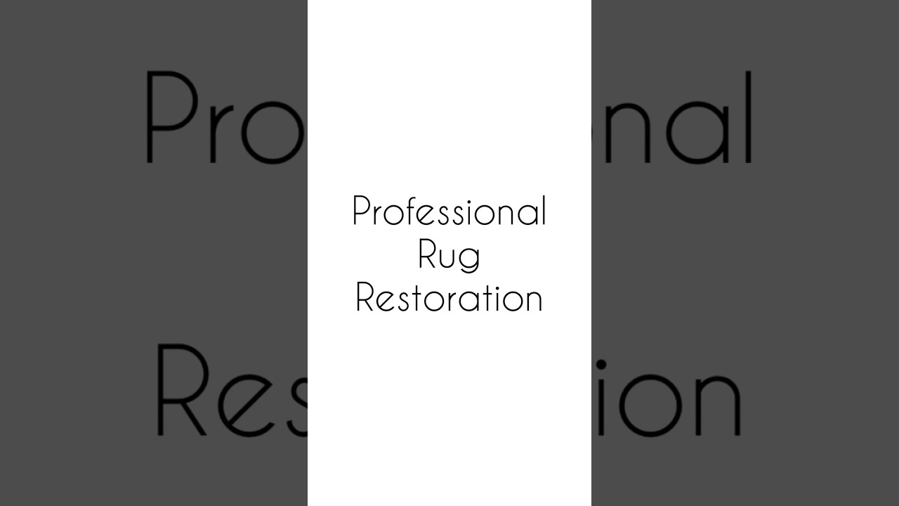 Oriental Rug Repair in Chicago | Rouzati Rugs 