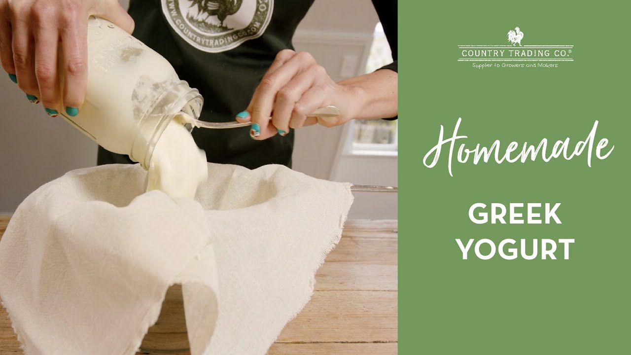 How to Strain Greek Yogurt