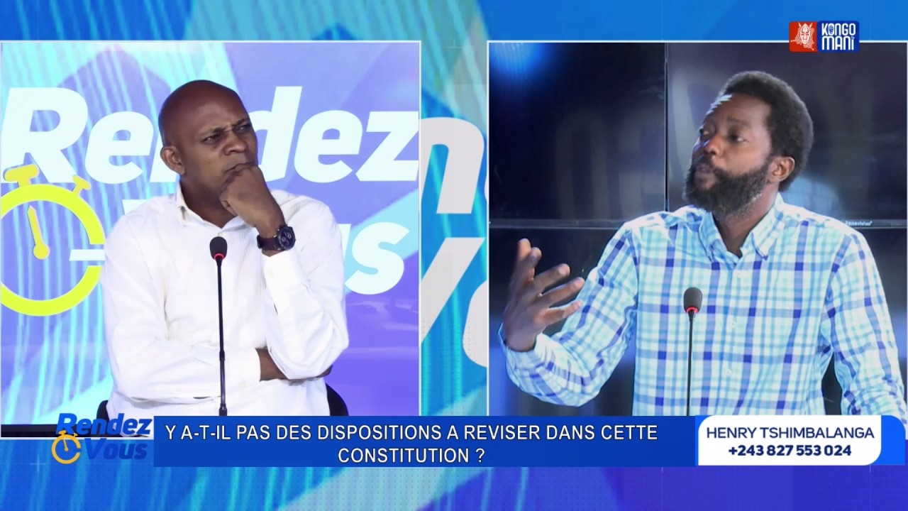 URGENT: INQUIET, MARLEY VUVU EXIGE MENTIONNER LA SUPERFICIE/RDC DANS LA CONSTITUTION