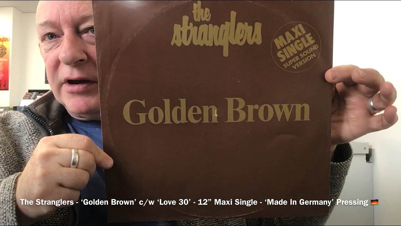 The Stranglers - ‘Golden Brown’ c/w ‘Love 30’ - 12” Maxi Single - ‘Made In Germany’ Pressing 🇩🇪 