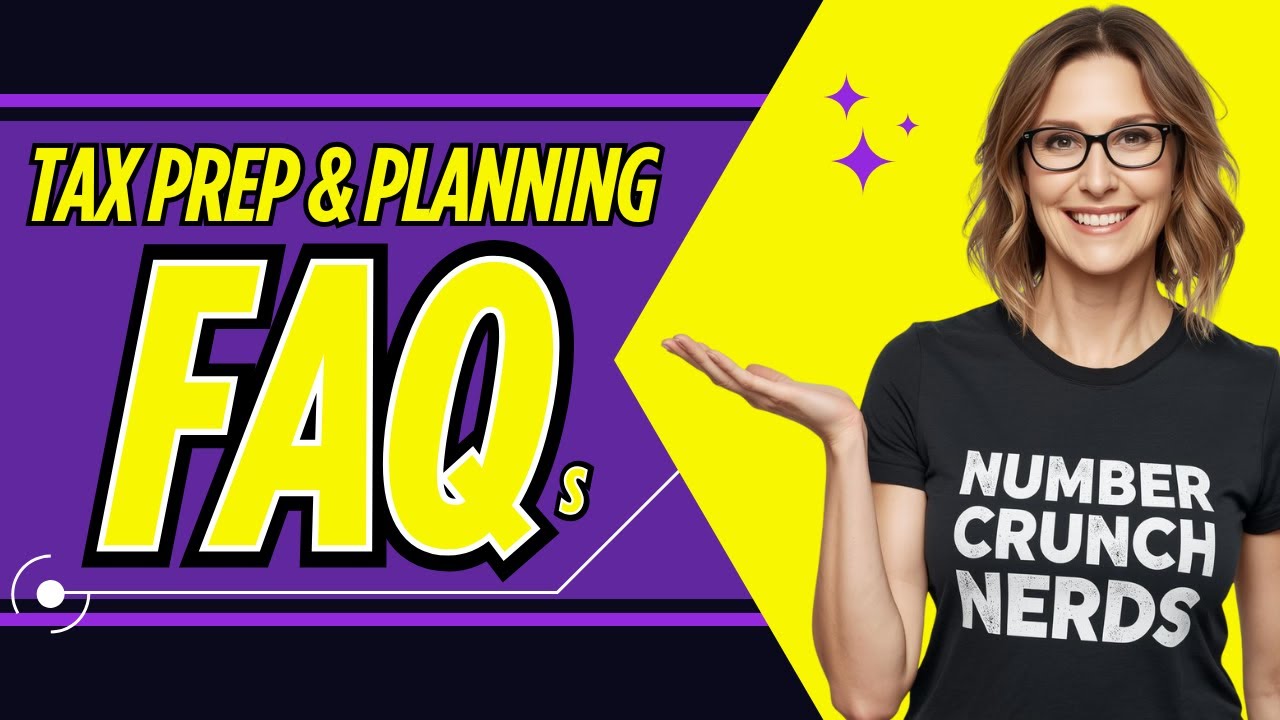2025 Tax Return Preparation | 2026 Tax Planning Class FAQs