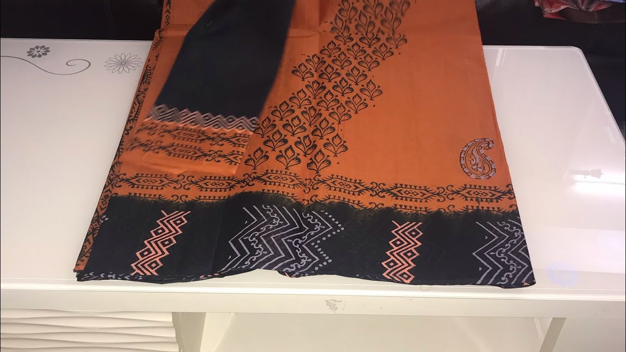 #💃 NEW COMBINATION PURE COTTON DRESS MATERIALS💃💯 &120 COUNT BLOCK PRINT PURE COTTON SAREES*