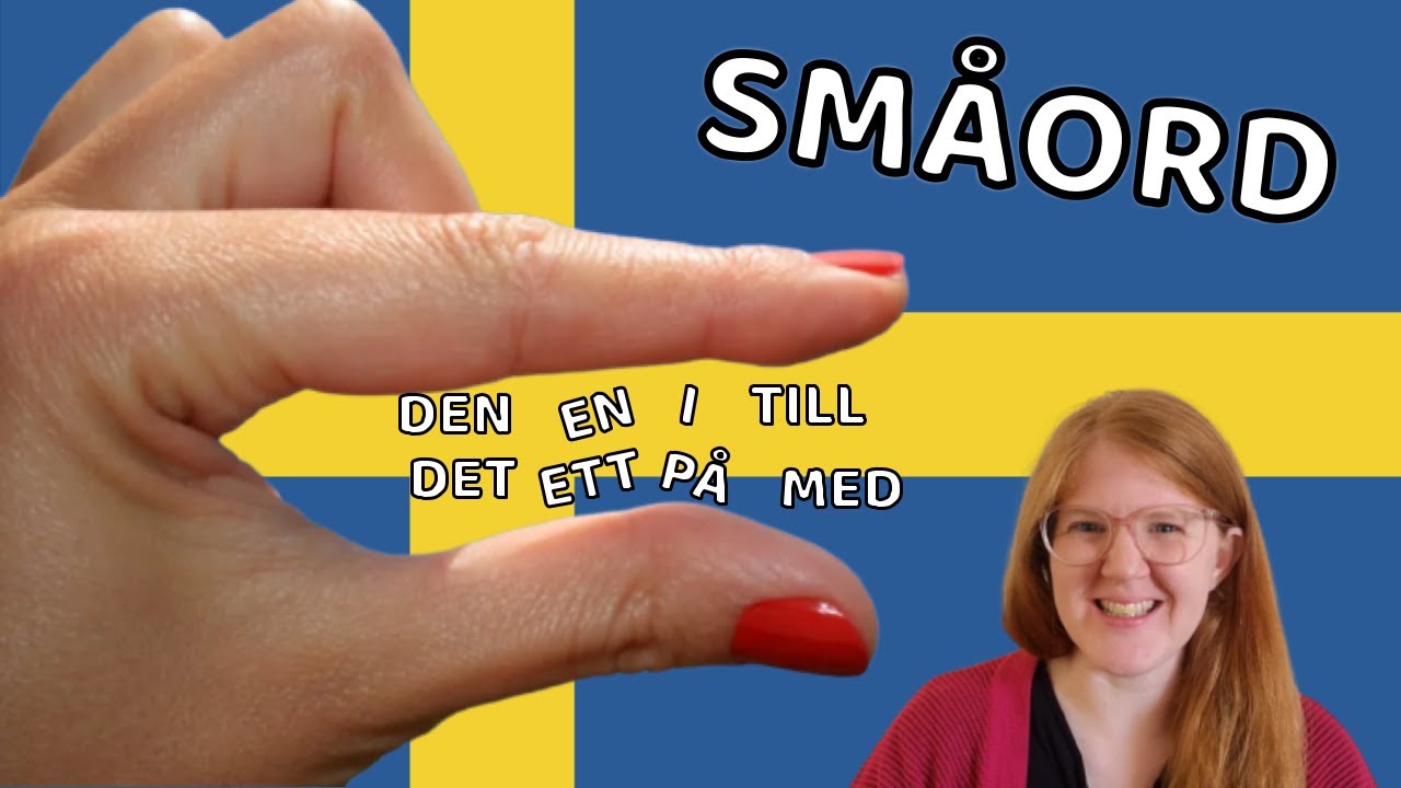Шведский сленг (i vs på, den vs det и многое другое!)