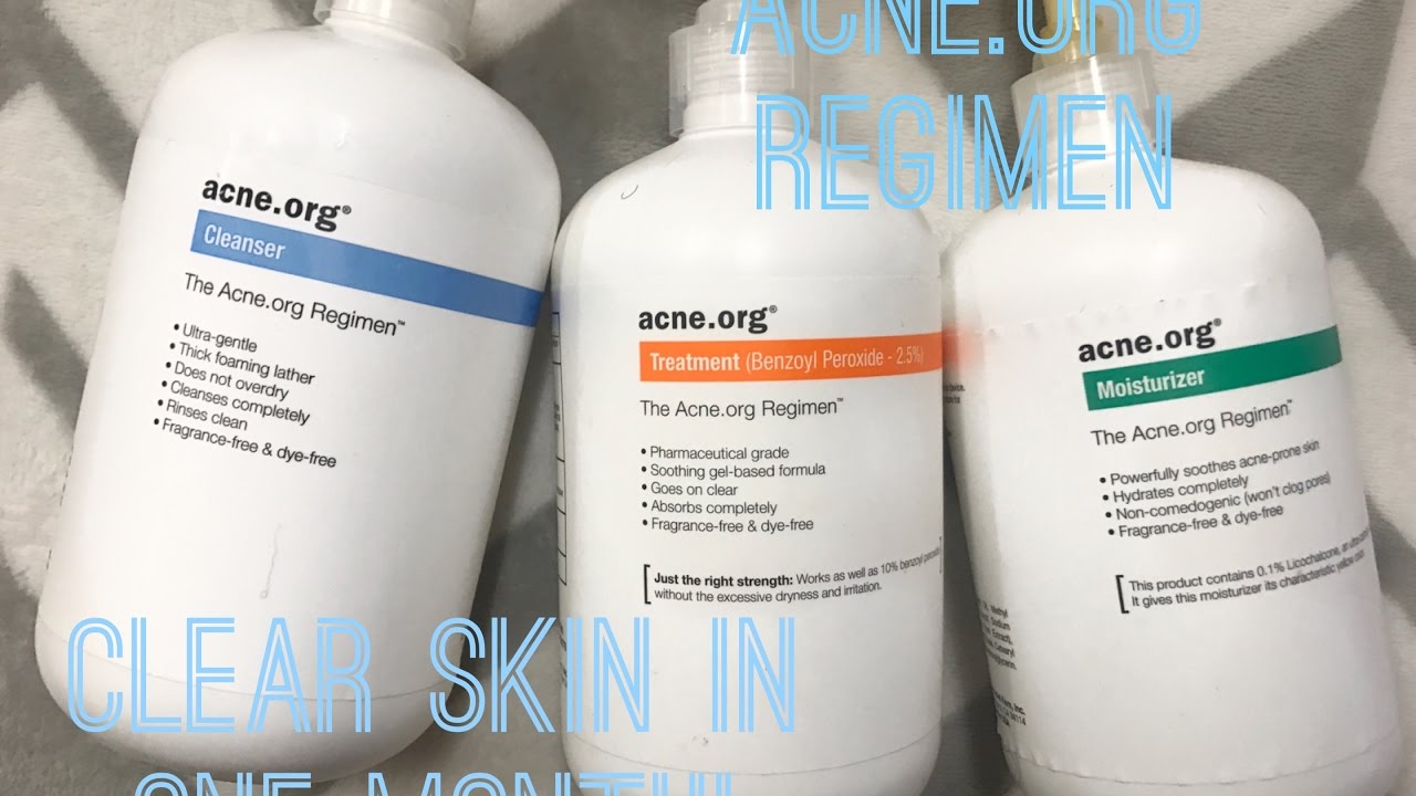 clear skin FAST for ALL skin types // acne.org regimen | yung$lb