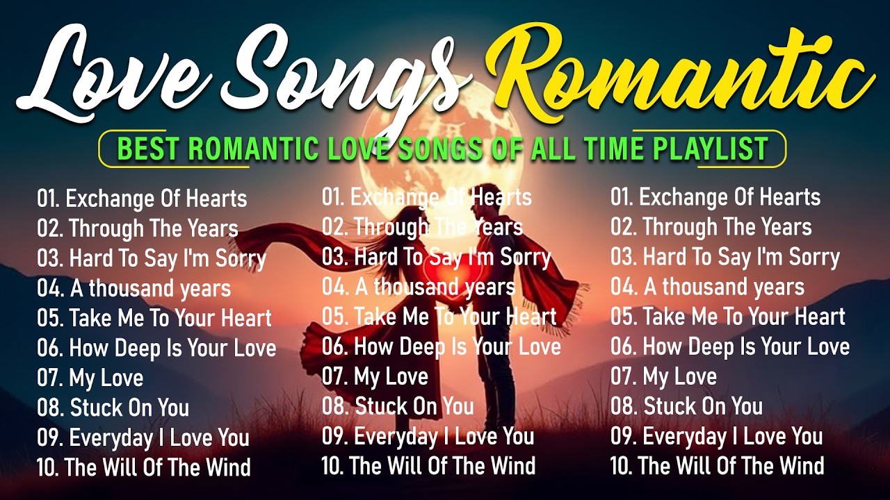 Best Romantic Old Love Songs of All Time - 70s 80s 90s Love Hits - Falling In Love Songs Collection