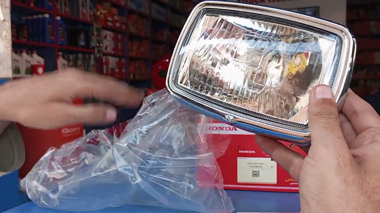 how to spot CD70 and cg 125 headlight genuine Atlas Honda