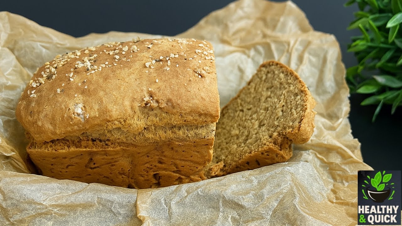 Gluten-Free Bread Without Yeast, Eggs or Dairy | Soft & Fluffy Healthy Bread Recipe