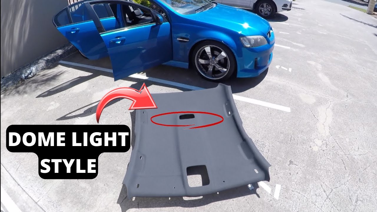 How to REPLACE the Headliner on a Holden VE VF WM