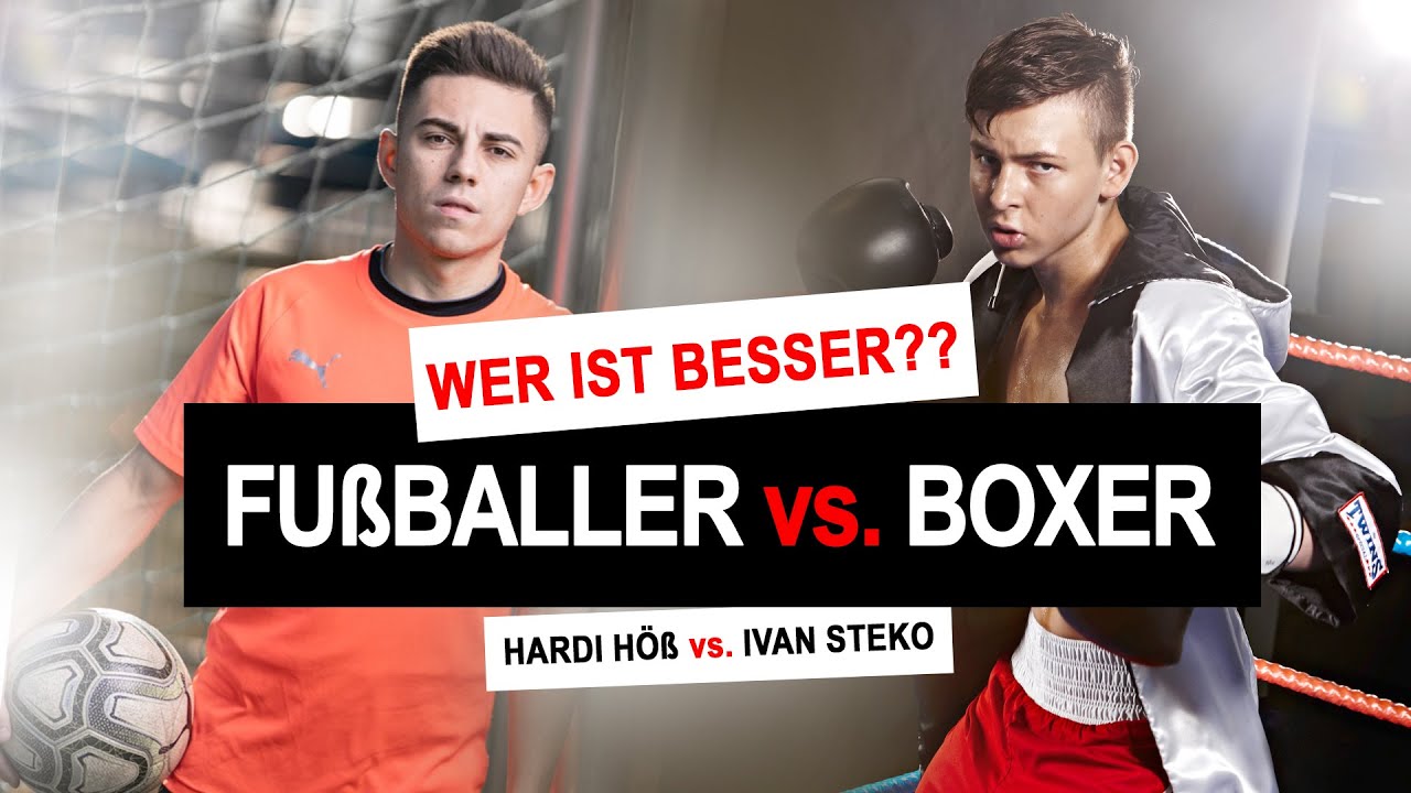 FUßBALLER VS BOXER! Wer ist besser in der anderen Sportart?