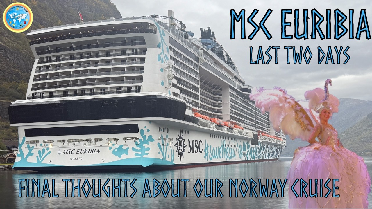 MSC Euribia Norway Cruise | Final Thoughts | Recommend? | Kiel Germany