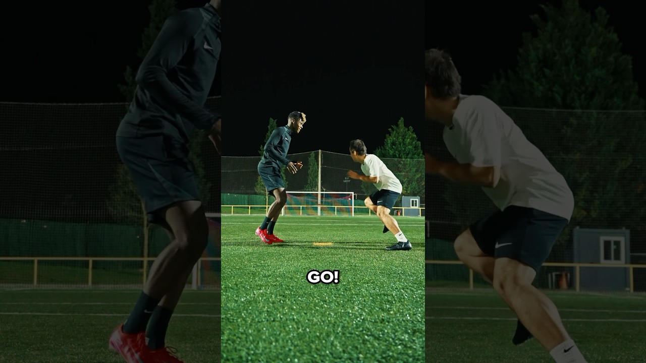 Bro thought he could beat Nico Williams in a race...