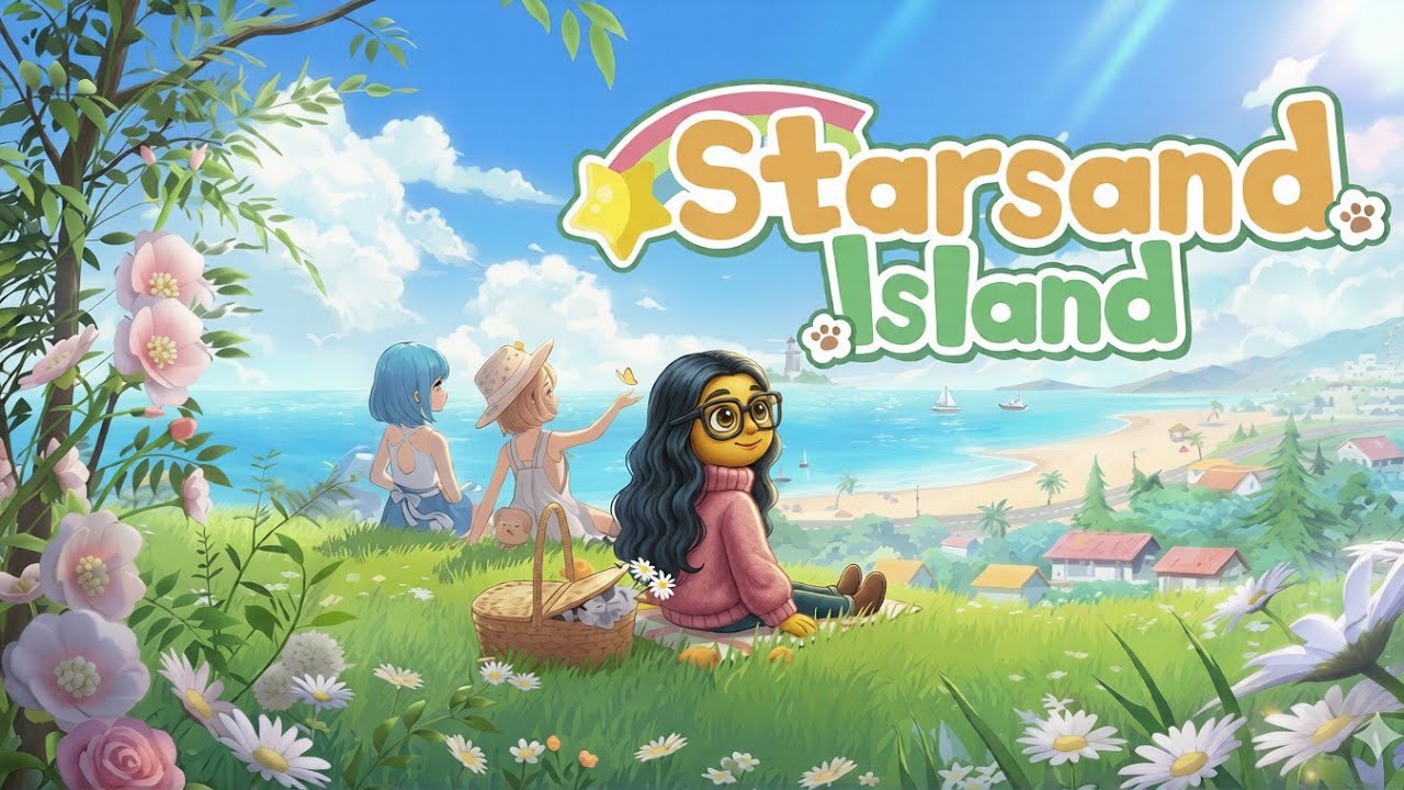 🌴✨ My New Cozy Life on Starsand Island?! — Part 1 | Relaxing No Commentary