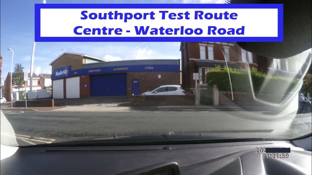 Southport Test Route 2023 - Centre To Waterloo Road
