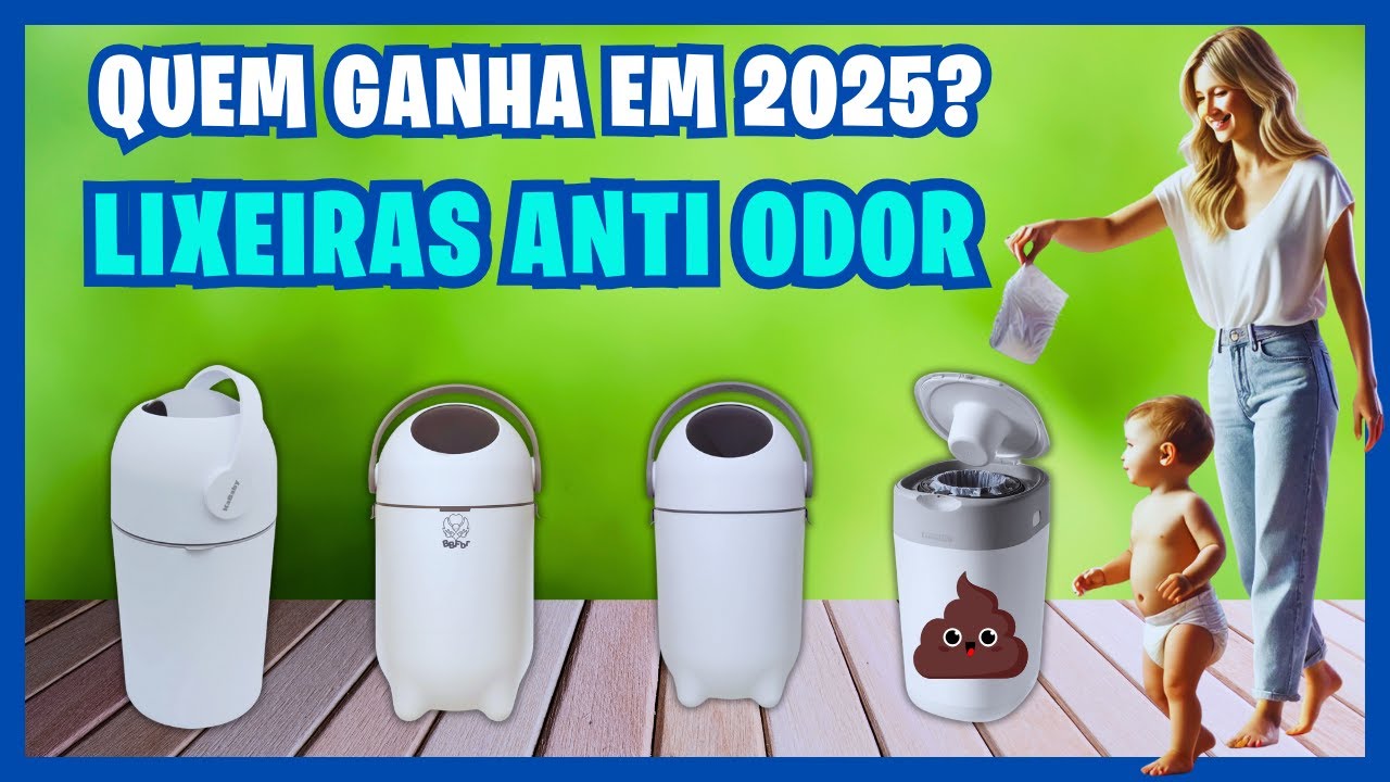 O SEGREDO DAS LIXEIRAS MÁGICAS ANTIODOR QUE NINGUÉM CONTA/LIXEIRAS ANTI ODOR PARA FRALDAS