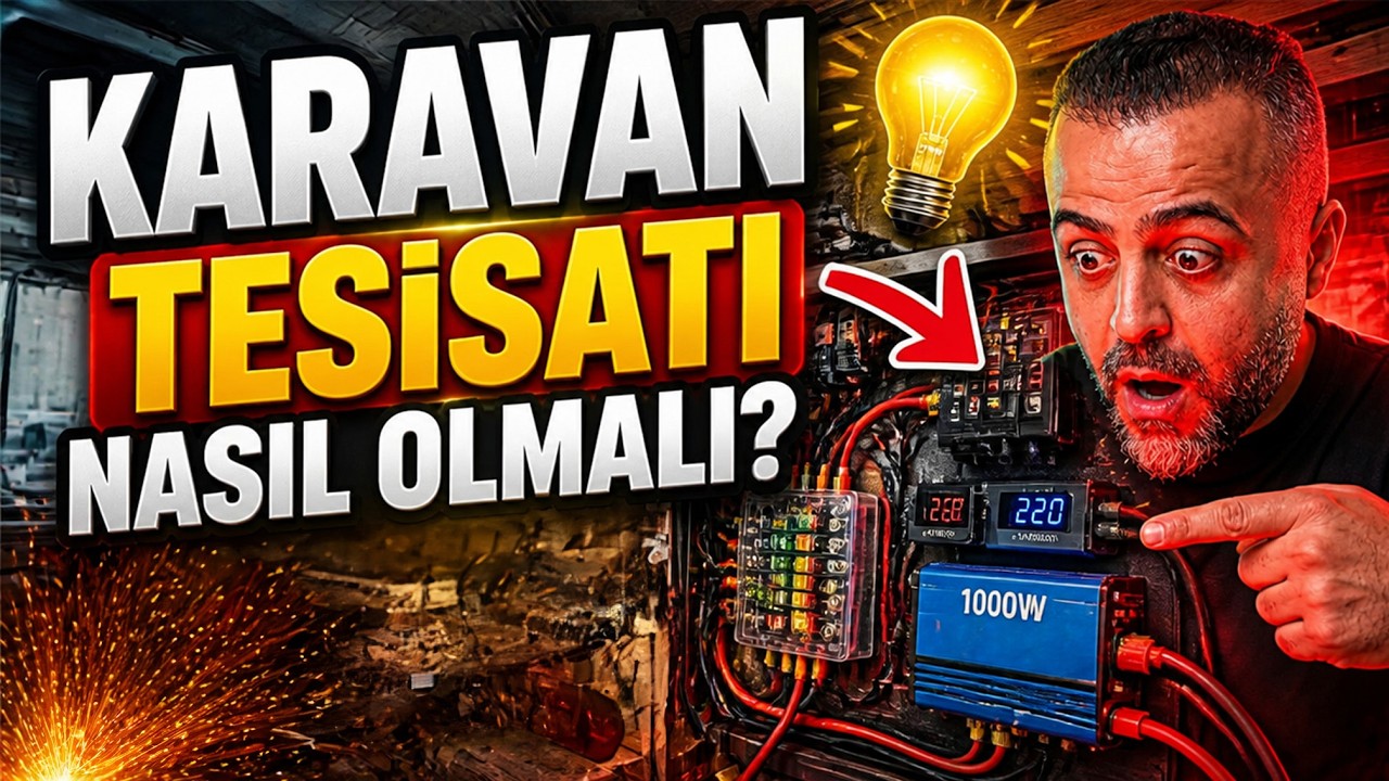 Karavan Elektrik Tesisatı Nasıl Yapılır? Bu Kadar Kablo Gerçekten Gerekli mi?