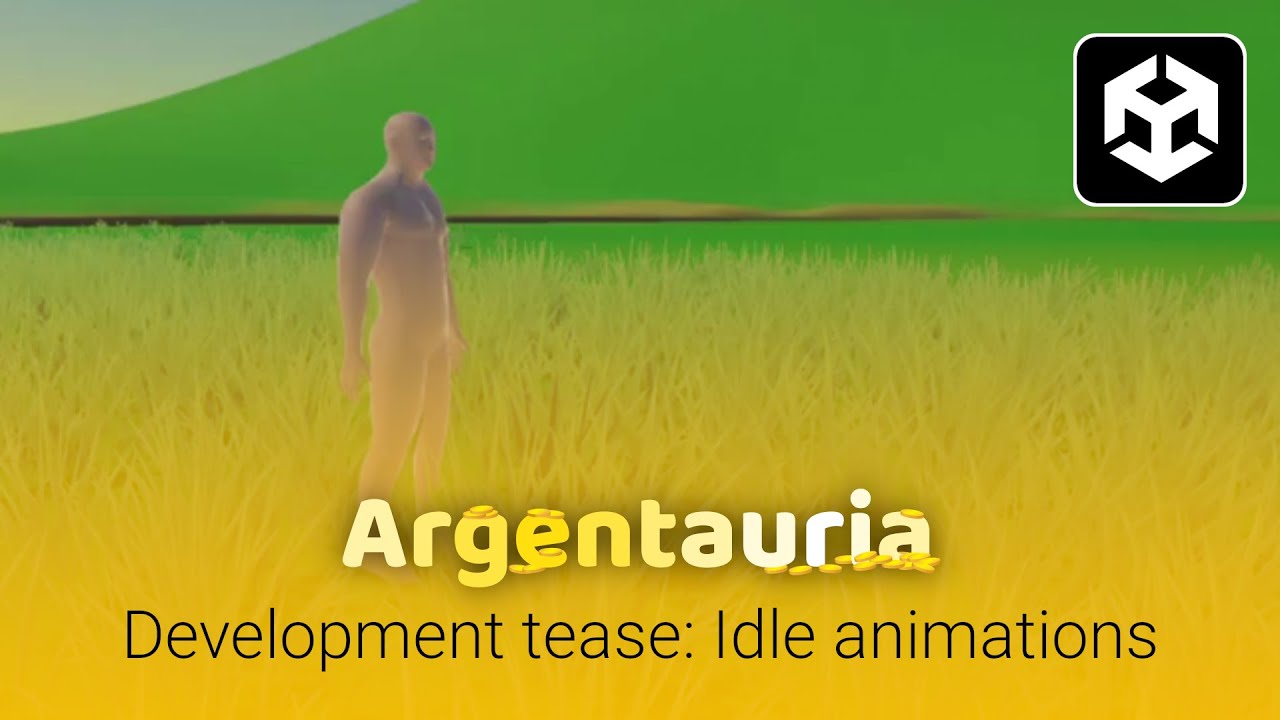 Argentauria: MMORPG development tease character idle animation