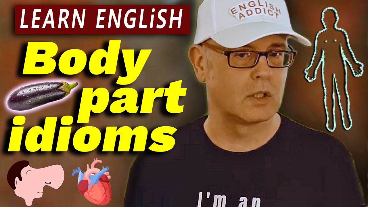 Learn English 'body parts' idioms. What does 'Keep your hair on' mean? English Addict English lesson