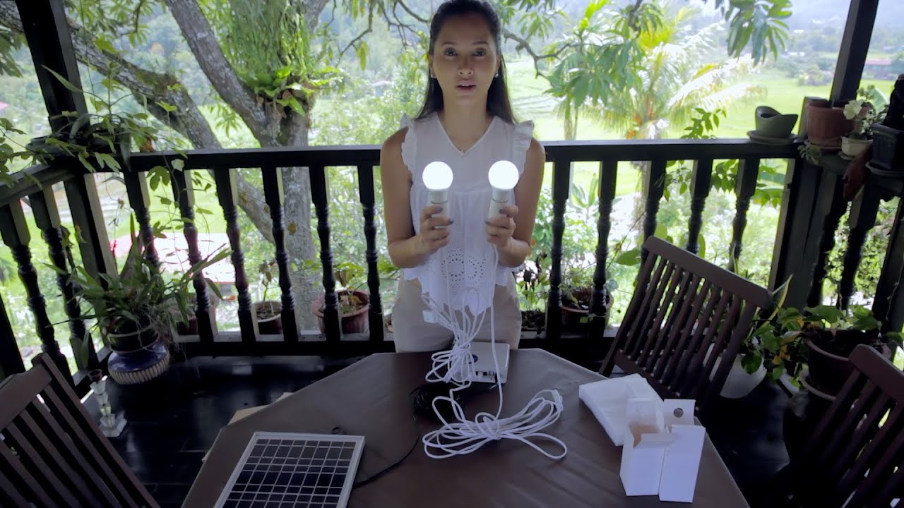 DC solar power kit - unboxing and installation video