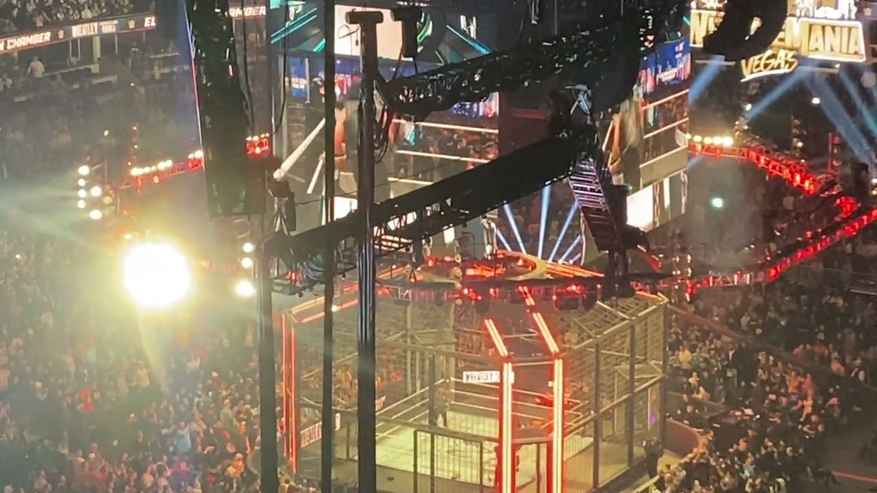Randy Orton Wins the Men’s Elimination Chamber Match from Interference by Drew McIntyre