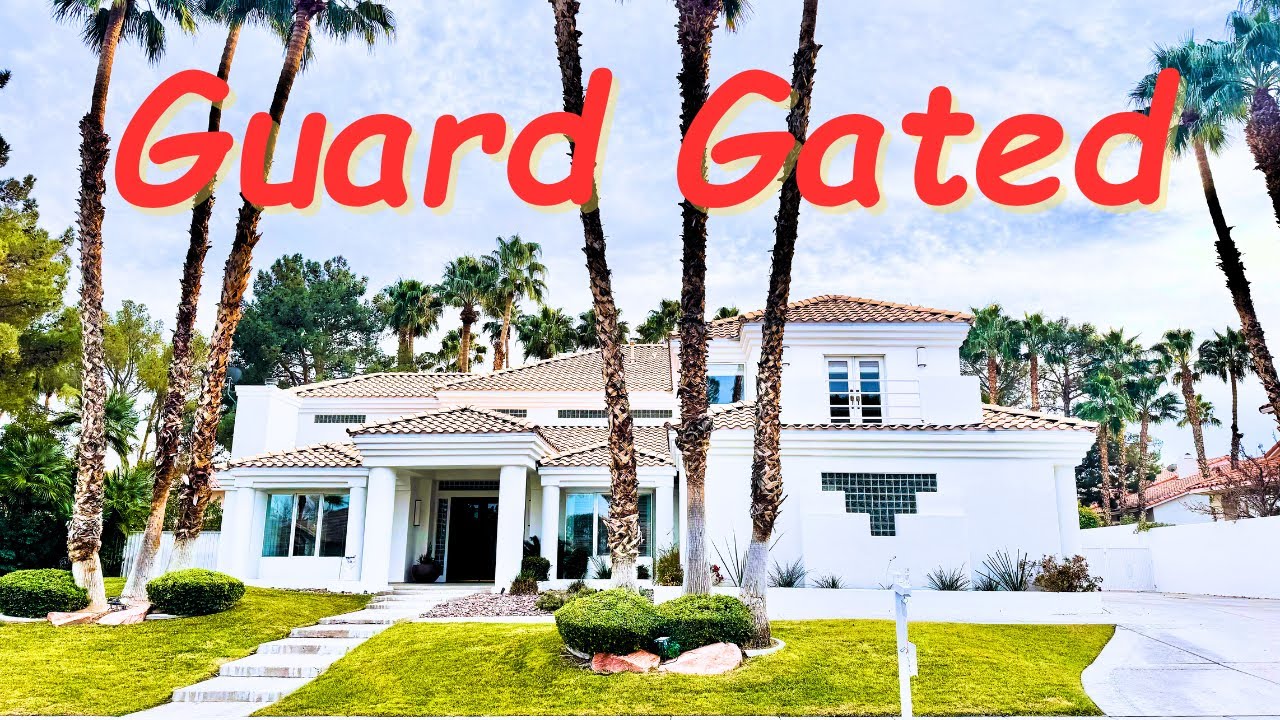 You Don’t See This Often in Henderson NV | Guard-Gated Home + RV Parking in The Fountains
