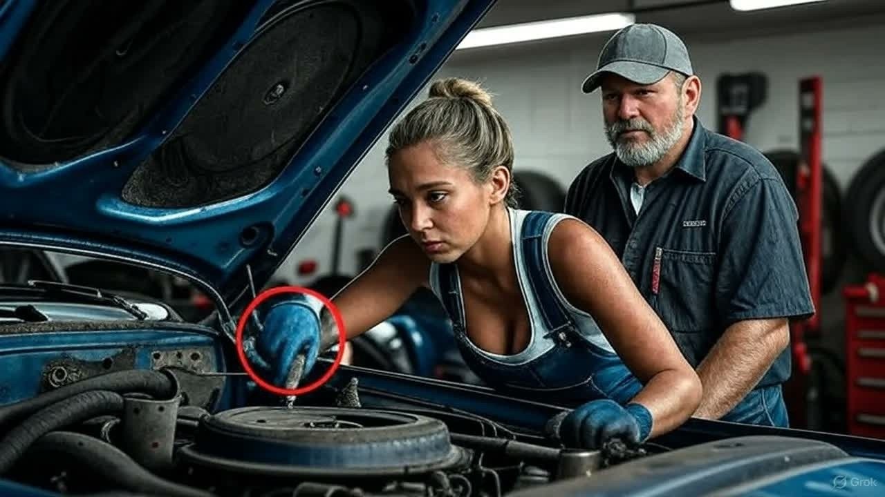 CEO verkleidet sich und entdeckt in seiner Garage einen Mechaniker mit gefährlichen Werkzeugen!