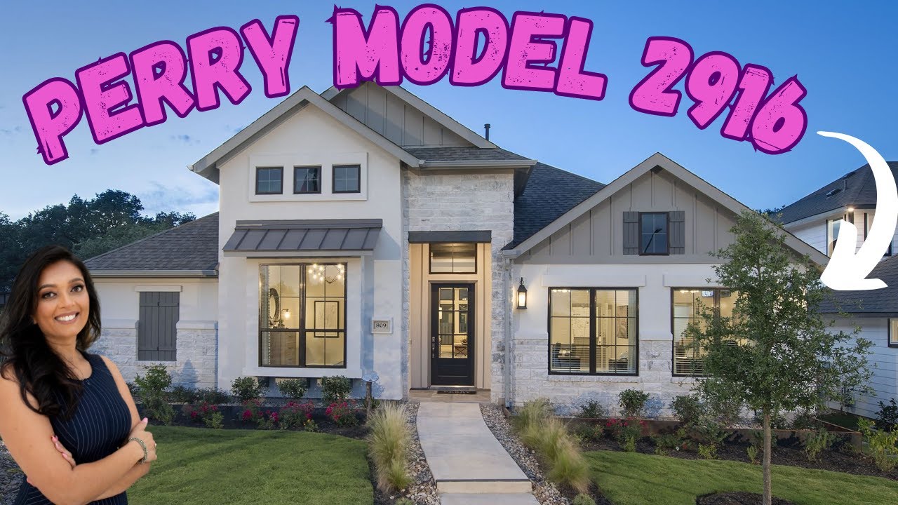 Model house tour in USA Texas | Perry Model 2916