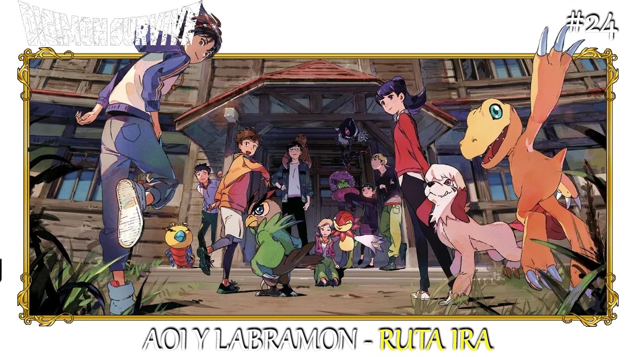 DIGIMON SURVIVE | #24. AOI Y LABRAMON | RUTA IRA  | XBOX SERIES X|S