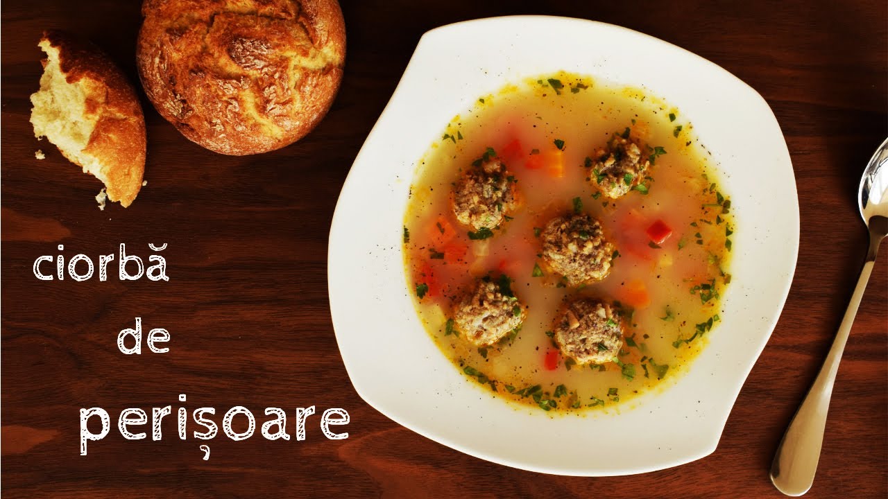 Ciorbă de perișoare ■ vegan ■ de post ■ Soyballs soup