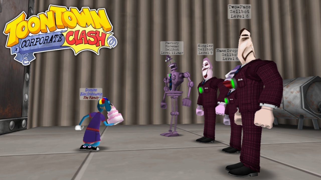Soloing The Sellbot Factory in Toontown Corporate Clash