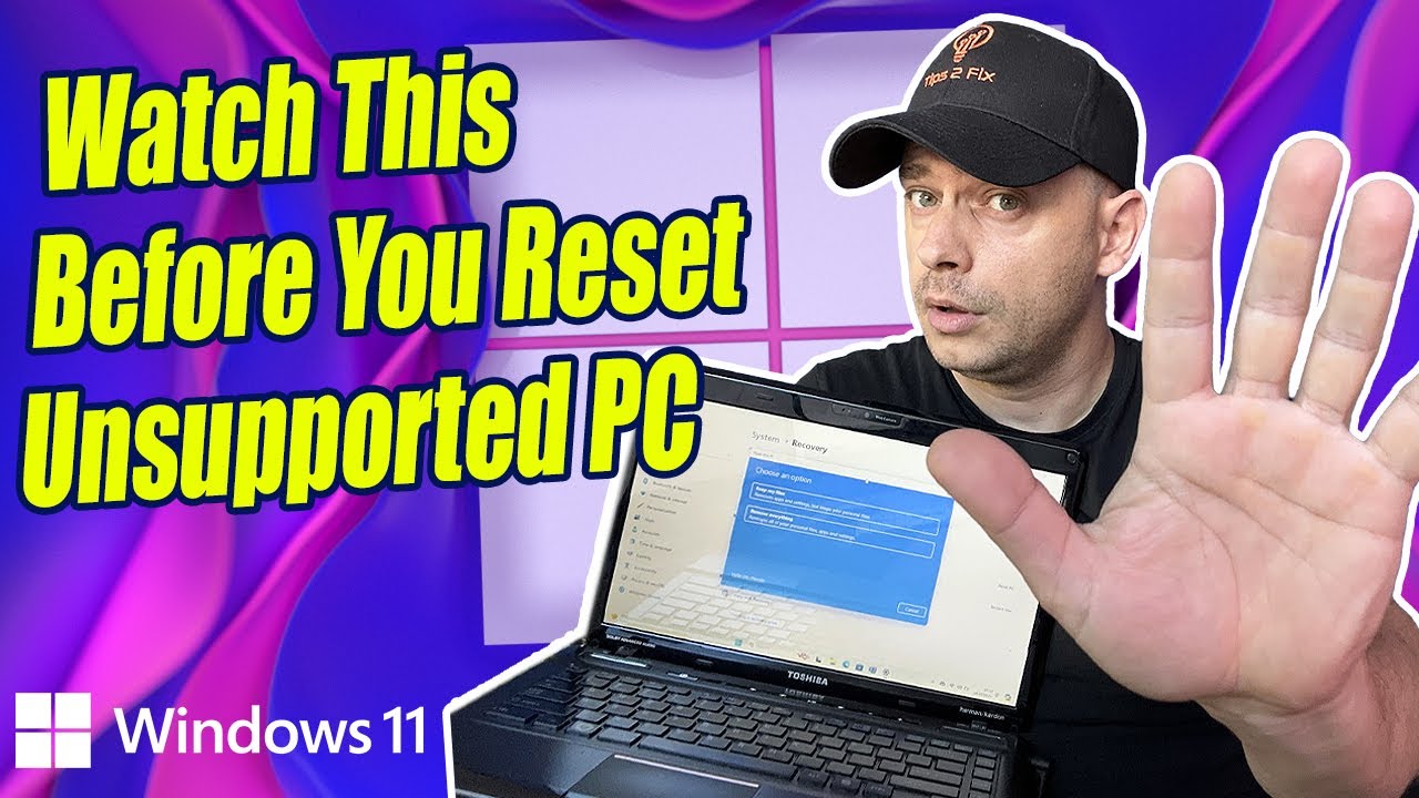 Что происходит при сбросе настроек Windows 11 на неподдерживаемом компьютере