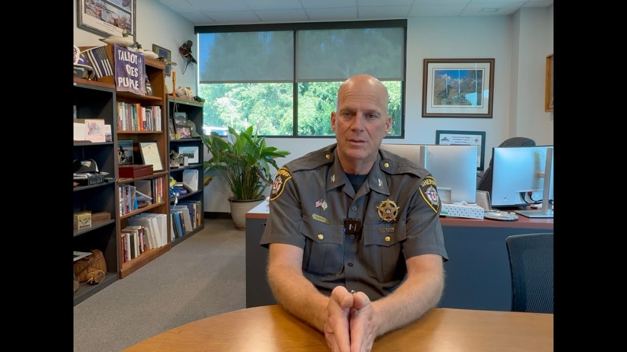 Talbot Goes Purple Again: A Chat with Sheriff Joe Gamble