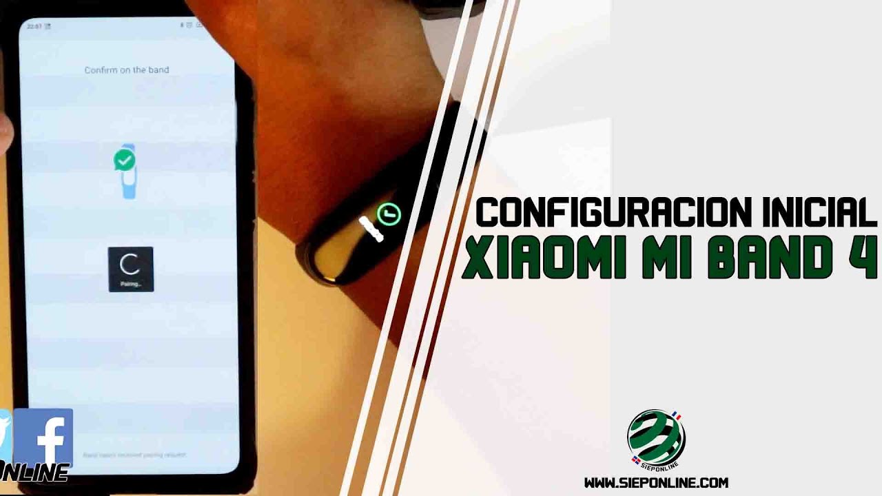 Configuracion Inicial Brazalete Xiaomi Mi Band 4 + K20 Pro |SIEPONLINE|