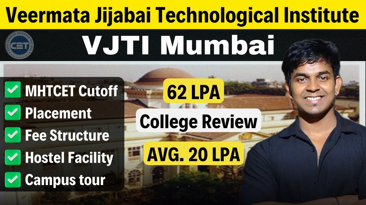 VJTI Mumbai Review | Cutoff, Placement, Fees, Campus tour, Hostel | Engineering Colleges in Mumbai
