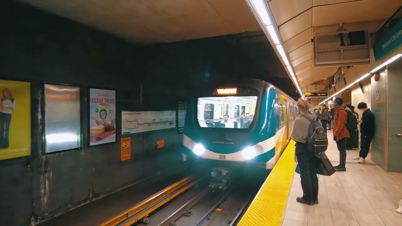Vancouver Transit - Transit Ride - Canada Line - Vancouver City Centre (VCC) - Bridgeport Station