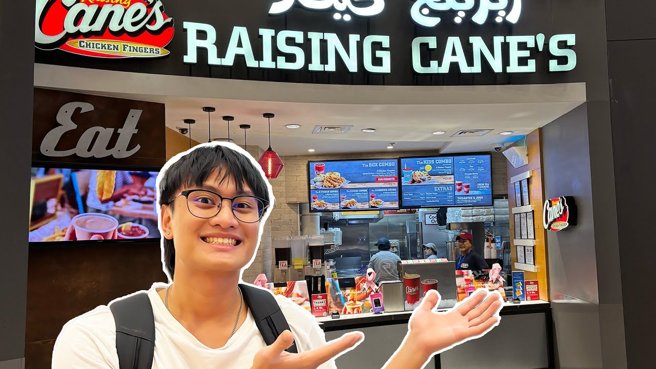 I tried Raising Cane’s in Kuwait