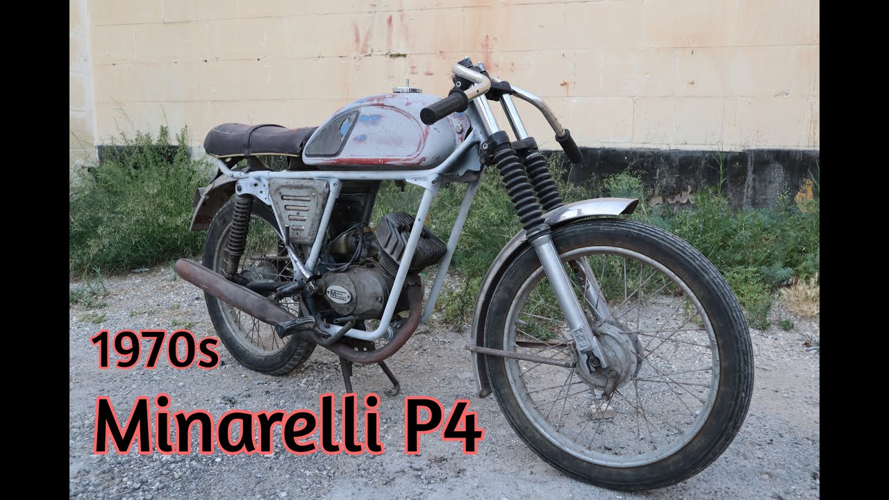 The Italian Motorcycle from the Seventies - Lambrae - Motori Minarelli P4
